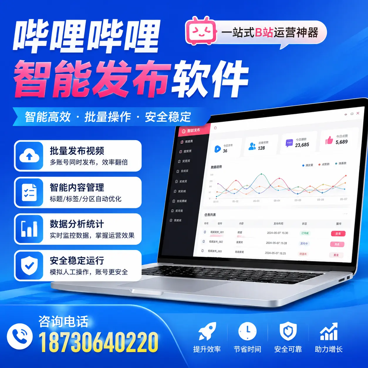 如何通过哔哩哔哩智能发布软件提升 莆田 企业曝光率